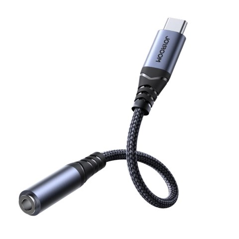 Adapter DAC Joyroom SY-C01 USB-C do mini jack 3.5 mm - czarny Adapter DAC Joyroom SY-C01 USB-C do mini jack 3.5 mm - czarny