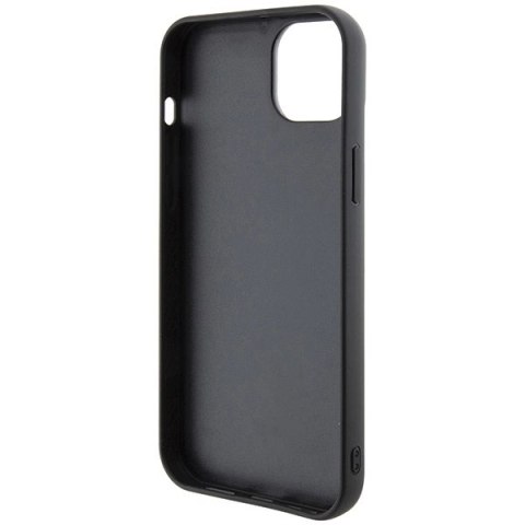 Etui Ferrari Quilted Metal Logo do iPhone 15 Plus - czarne Etui Ferrari Quilted Metal Logo do iPhone 15 Plus - czarne