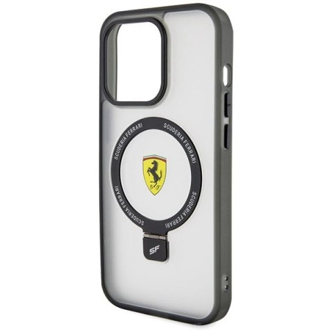 Etui Ferrari Ring Stand 2023 Collection MagSafe na iPhone 15 Pro Max - przezroczyste Etui Ferrari Ring Stand 2023 Collection MagSafe na iPhone 15 Pro Max - przezroczyste
