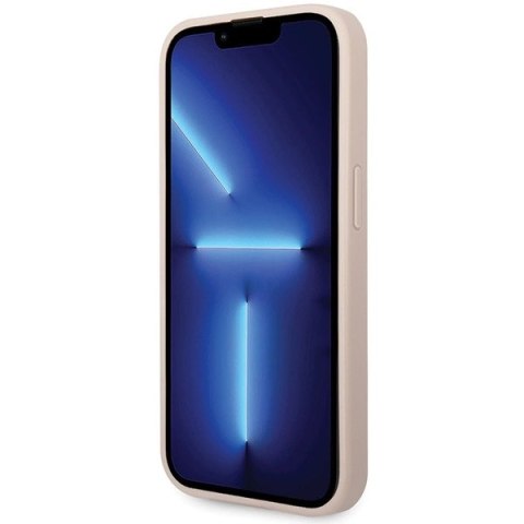 Etui Guess 4G Big Metal Logo do iPhone 15 Pro Max - różowe