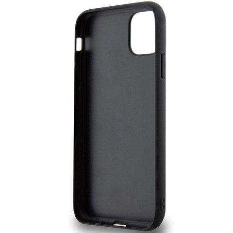 Etui Karl Lagerfeld 3D Rubber Multi Logo do iPhone 11 / Xr - czarne Etui Karl Lagerfeld 3D Rubber Multi Logo do iPhone 11 / Xr - czarne