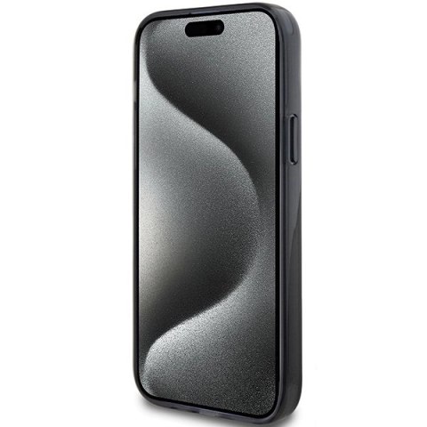 Etui Karl Lagerfeld Ring Stand Karl&Choupettte MagSafe do iPhone 15 Plus - czarne Etui Karl Lagerfeld Ring Stand Karl&Choupettte MagSafe do iPhone 15 Plus - czarne