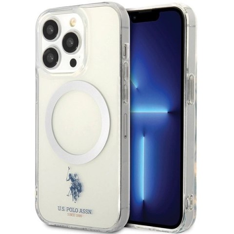Etui U.S. Polo Assn. MagSafe Collection do iPhone 15 Pro Max - przezroczyste Etui U.S. Polo Assn. MagSafe Collection do iPhone 15 Pro Max - przezroczyste