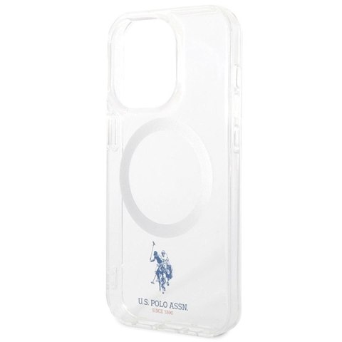 Etui U.S. Polo Assn. MagSafe Collection do iPhone 15 Pro Max - przezroczyste Etui U.S. Polo Assn. MagSafe Collection do iPhone 15 Pro Max - przezroczyste