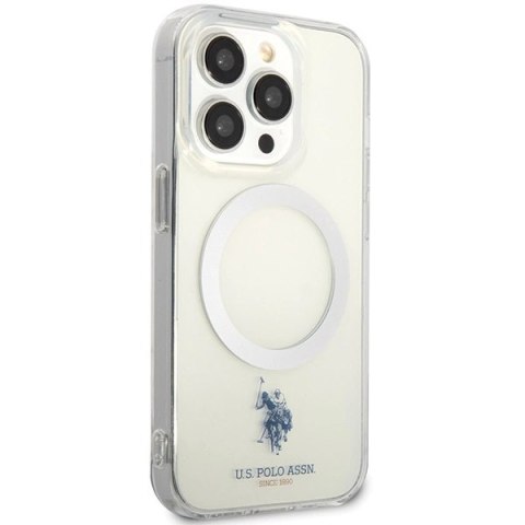 Etui U.S. Polo Assn. MagSafe Collection do iPhone 15 Pro - przezroczyste Etui U.S. Polo Assn. MagSafe Collection do iPhone 15 Pro - przezroczyste