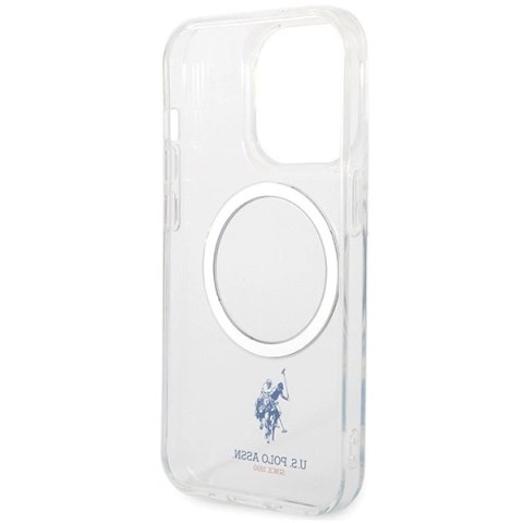Etui U.S. Polo Assn. MagSafe Collection do iPhone 15 Pro - przezroczyste Etui U.S. Polo Assn. MagSafe Collection do iPhone 15 Pro - przezroczyste
