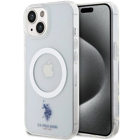 Etui U.S. Polo Assn. MagSafe Collection do iPhone 15 - przezroczyste Etui U.S. Polo Assn. MagSafe Collection do iPhone 15 - przezroczyste