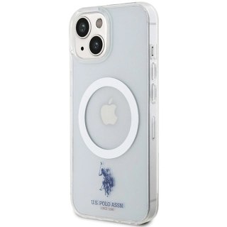 Etui U.S. Polo Assn. MagSafe Collection do iPhone 15 - przezroczyste