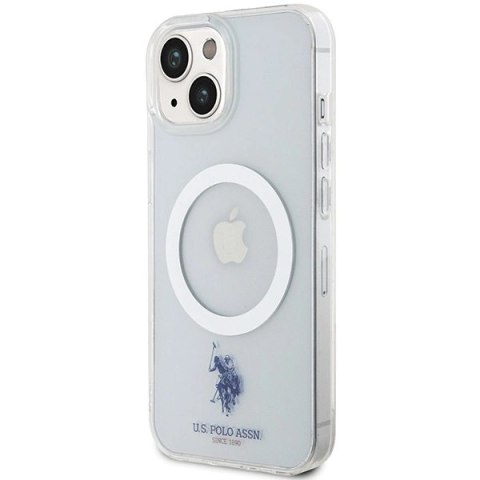 Etui U.S. Polo Assn. MagSafe Collection do iPhone 15 - przezroczyste Etui U.S. Polo Assn. MagSafe Collection do iPhone 15 - przezroczyste