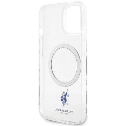 Etui U.S. Polo Assn. MagSafe Collection do iPhone 15 - przezroczyste Etui U.S. Polo Assn. MagSafe Collection do iPhone 15 - przezroczyste