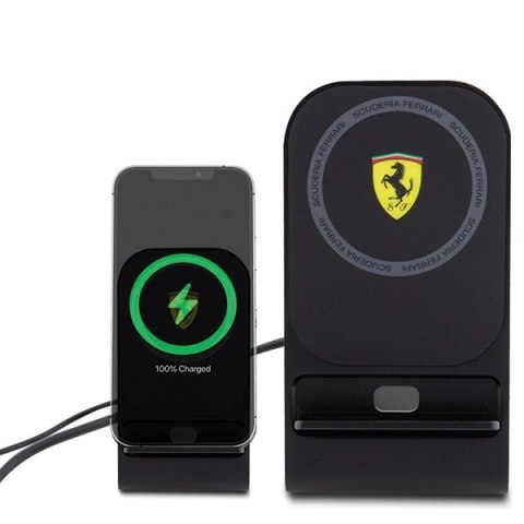 Ładowarka indukcyjna Ferrari 2023 Collection MagSafe 15W - czarna Ładowarka indukcyjna Ferrari 2023 Collection MagSafe 15W - czarna