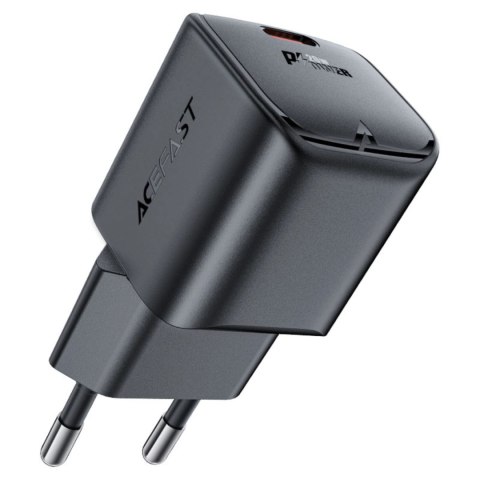 Ładowarka sieciowa Acefast A73 Mini PD 20W GaN USB-C - czarna Ładowarka sieciowa Acefast A73 Mini PD 20W GaN USB-C - czarna