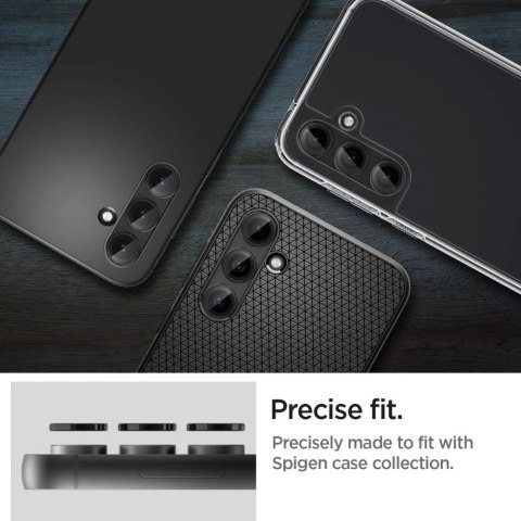 Osłona aparatu Spigen Glas.tR EZ Fit Optik Camera Protector na Samsung Galaxy S23 FE - czarna 2 szt. Osłona aparatu Spigen Glas.tR EZ Fit Optik Camera Protector na Samsung Galaxy S23 FE - czarna 2 szt.