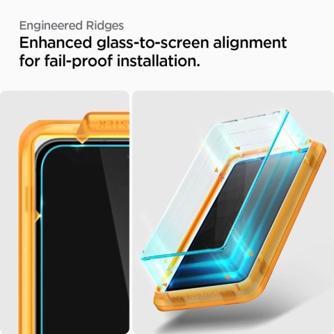 Szkło hartowane Spigen ALM Glas.tR na Samsung Galaxy S23 FE - 2 szt.