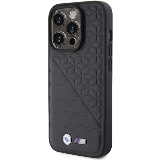 Etui BMW Bi Pattern na iPhone 15 Pro - czarne