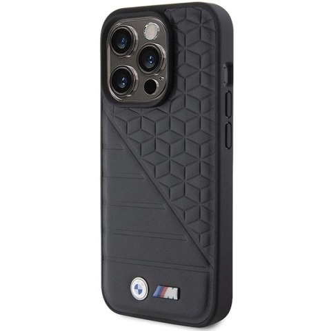 Etui BMW Bi Pattern na iPhone 15 Pro - czarne Etui BMW Bi Pattern na iPhone 15 Pro - czarne