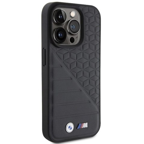 Etui BMW Bi Pattern na iPhone 15 Pro - czarne Etui BMW Bi Pattern na iPhone 15 Pro - czarne