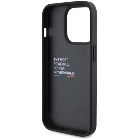 Etui BMW Bi Pattern na iPhone 15 Pro - czarne Etui BMW Bi Pattern na iPhone 15 Pro - czarne
