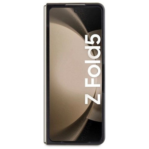 Etui BMW Leather Carbon na Samsung Galaxy Z Fold 5 - czarne Etui BMW Leather Carbon na Samsung Galaxy Z Fold 5 - czarne