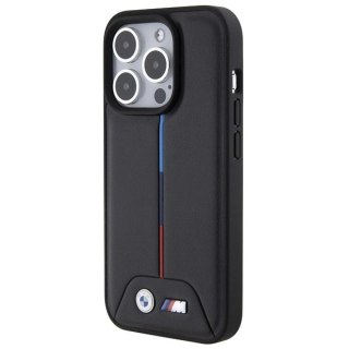 Etui BMW Quilted Tricolor na iPhone 15 Pro Max - czarne