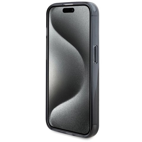 Etui BMW Ring Stand M Collection MagSafe na iPhone 15 Pro Max - czarne