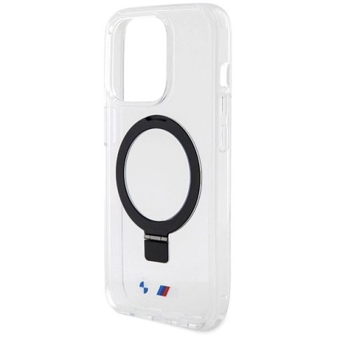 Etui BMW Ring Stand M Collection MagSafe na iPhone 15 Pro - przezroczysty Etui BMW Ring Stand M Collection MagSafe na iPhone 15 Pro - przezroczysty