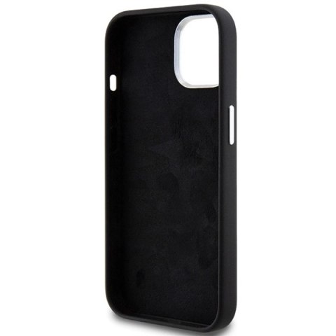 Etui BMW Signature Liquid Silicone MagSafe na iPhone 15 - czarne