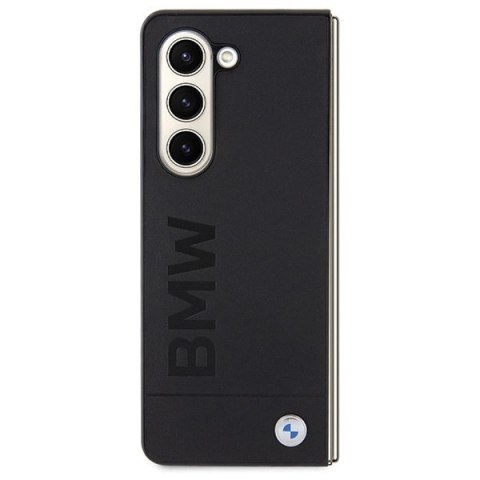 Etui BMW Signature Logo Imprint na Samsung Galaxy Z Fold 5 - czarne Etui BMW Signature Logo Imprint na Samsung Galaxy Z Fold 5 - czarne