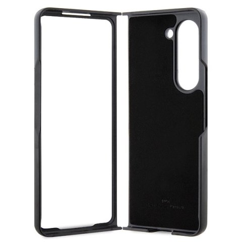 Etui BMW Signature Logo Imprint na Samsung Galaxy Z Fold 5 - czarne Etui BMW Signature Logo Imprint na Samsung Galaxy Z Fold 5 - czarne