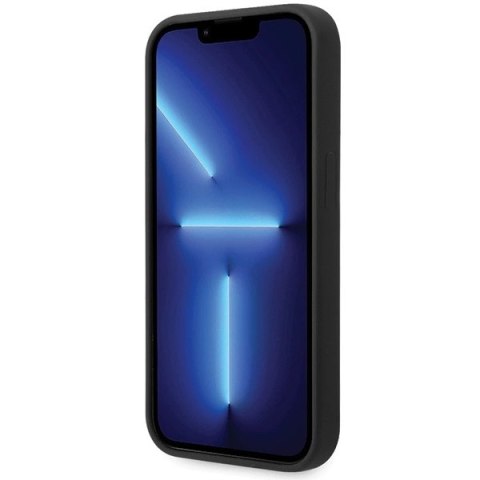 Etui BMW Silicone Pattern na iPhone 15 Pro - czarne