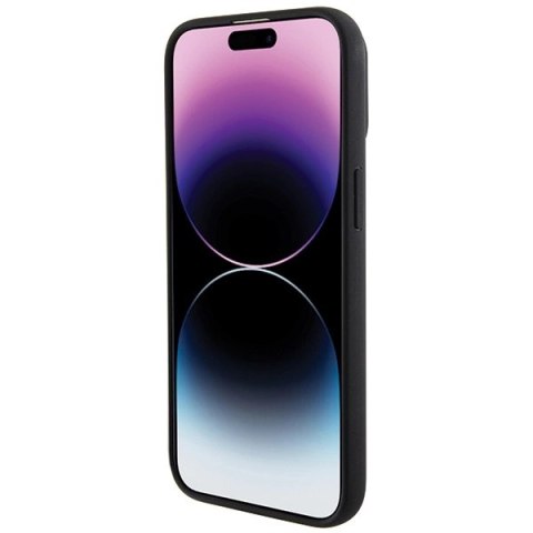 Etui BMW Tricolor M Collection na iPhone 15 Pro - czarne Etui BMW Tricolor M Collection na iPhone 15 Pro - czarne
