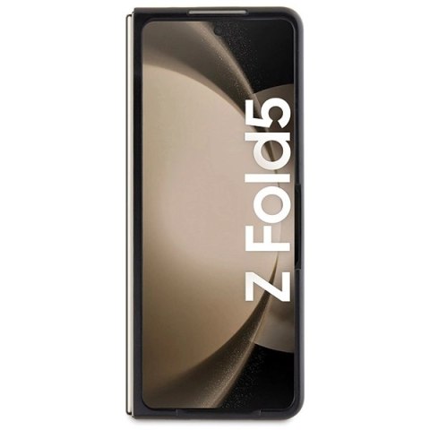 Etui Karl Lagerfeld Saffiano Karl&Choupette Pin na Samsung Galaxy Z Fold 5 - czarne Etui Karl Lagerfeld Saffiano Karl&Choupette Pin na Samsung Galaxy Z Fold 5 - czarne