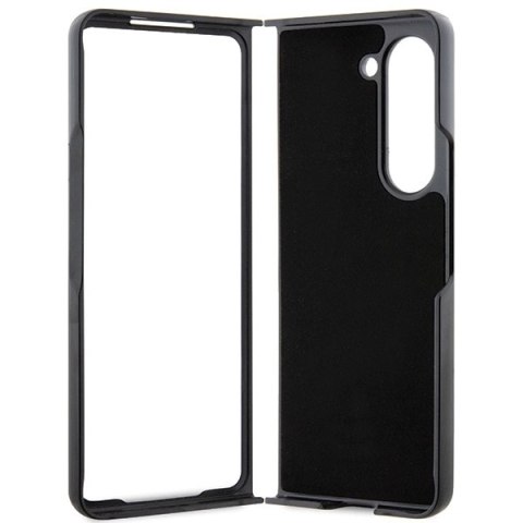 Etui Karl Lagerfeld Saffiano Karl&Choupette Pin na Samsung Galaxy Z Fold 5 - czarne Etui Karl Lagerfeld Saffiano Karl&Choupette Pin na Samsung Galaxy Z Fold 5 - czarne