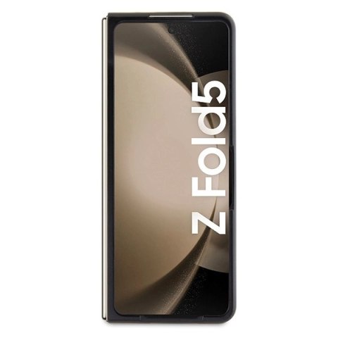 Etui Karl Lagerfeld Saffiano Monogram Ikonik Pin na Samsung Galaxy Z Fold 5 - czarne Etui Karl Lagerfeld Saffiano Monogram Ikonik Pin na Samsung Galaxy Z Fold 5 - czarne