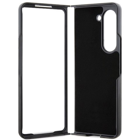 Etui Karl Lagerfeld Saffiano Monogram Ikonik Pin na Samsung Galaxy Z Fold 5 - czarne Etui Karl Lagerfeld Saffiano Monogram Ikonik Pin na Samsung Galaxy Z Fold 5 - czarne