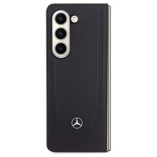 Etui Mercedes Leather Urban na Samsung Galaxy Z Fold 5 - czarne