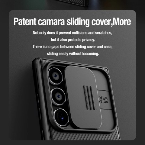 Etui Nillkin CamShield Pro pancerne z osłona na aparat do Samsung Galaxy S24 Ultra - niebieskie Etui Nillkin CamShield Pro pancerne z osłona na aparat do Samsung Galaxy S24 Ultra - niebieskie