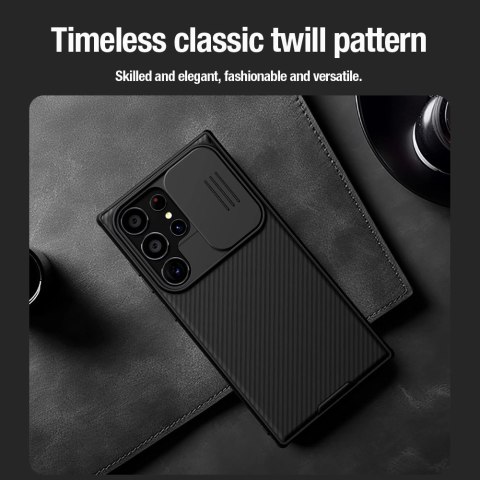 Etui Nillkin CamShield Pro pancerne z osłona na aparat do Samsung Galaxy S24 Ultra - niebieskie Etui Nillkin CamShield Pro pancerne z osłona na aparat do Samsung Galaxy S24 Ultra - niebieskie