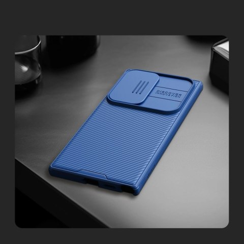 Etui Nillkin CamShield Pro pancerne z osłona na aparat do Samsung Galaxy S24 Ultra - niebieskie Etui Nillkin CamShield Pro pancerne z osłona na aparat do Samsung Galaxy S24 Ultra - niebieskie
