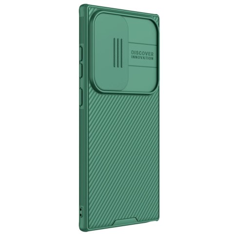 Etui Nillkin CamShield Pro pancerne z osłona na aparat do Samsung Galaxy S24 Ultra - zielone Etui Nillkin CamShield Pro pancerne z osłona na aparat do Samsung Galaxy S24 Ultra - zielone
