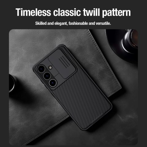 Etui Nillkin CamShield Pro pancerne z osłona na aparat do Samsung Galaxy S24+ - zielone Etui Nillkin CamShield Pro pancerne z osłona na aparat do Samsung Galaxy S24+ - zielone