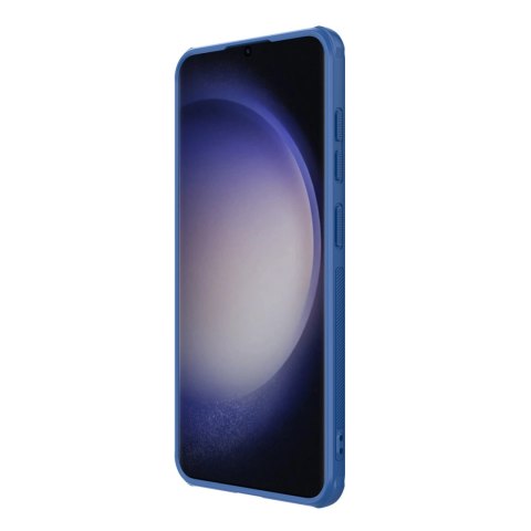 Etui Nillkin Super Frosted Shield Pro pancerne do Samsung Galaxy S24 - niebieskie Etui Nillkin Super Frosted Shield Pro pancerne do Samsung Galaxy S24 - niebieskie