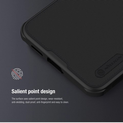 Etui Nillkin Super Frosted Shield Pro pancerne do Samsung Galaxy S24 - niebieskie Etui Nillkin Super Frosted Shield Pro pancerne do Samsung Galaxy S24 - niebieskie