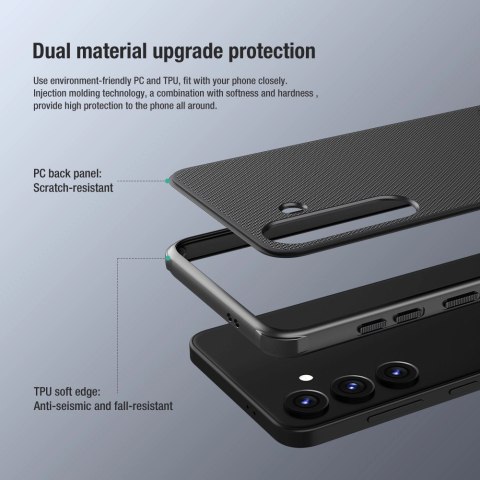 Etui Nillkin Super Frosted Shield Pro pancerne do Samsung Galaxy S24 - zielone Etui Nillkin Super Frosted Shield Pro pancerne do Samsung Galaxy S24 - zielone
