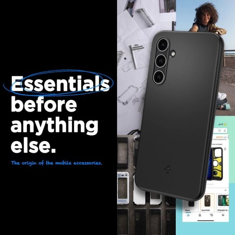 Etui Spigen Thin Fit na Samsung Galaxy S23 FE - czarne Etui Spigen Thin Fit na Samsung Galaxy S23 FE - czarne