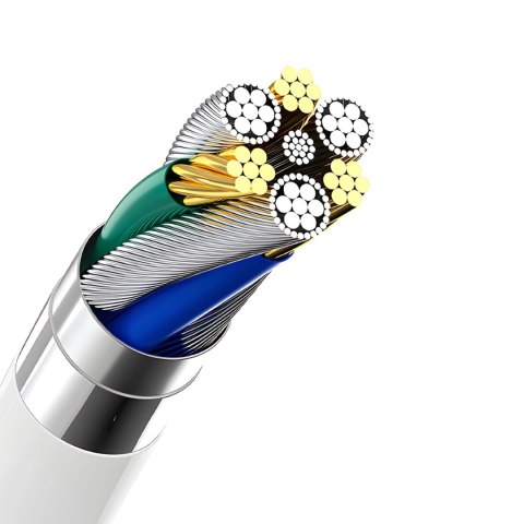 Ładowarka sieciowa Dudao A4EU USB-A 2.1A - biała + kabel USB-A - Lightning Ładowarka sieciowa Dudao A4EU USB-A 2.1A - biała + kabel USB-A - Lightning