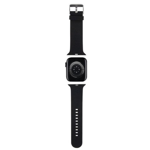 Pasek Karl Lagerfeld 3D Rubber Choupette Head na Apple Watch 42/44/45/49mm - czarny Pasek Karl Lagerfeld 3D Rubber Choupette Head na Apple Watch 42/44/45/49mm - czarny