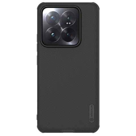 Wzmocnione etui Nillkin Super Frosted Shield Pro do Xiaomi 14 Pro - czarny Wzmocnione etui Nillkin Super Frosted Shield Pro do Xiaomi 14 Pro - czarny