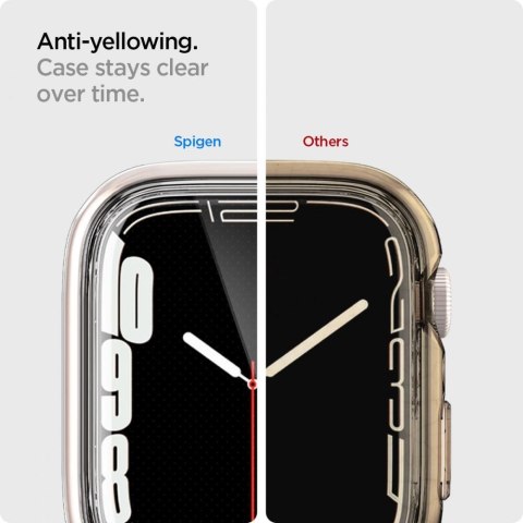 Etui Spigen Ultra Hybrid na Apple Watch 7 / 8 / 9 (41 mm) - przezroczyste Etui Spigen Ultra Hybrid na Apple Watch 7 / 8 / 9 (41 mm) - przezroczyste