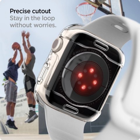 Etui Spigen Ultra Hybrid na Apple Watch 7 / 8 / 9 (41 mm) - przezroczyste Etui Spigen Ultra Hybrid na Apple Watch 7 / 8 / 9 (41 mm) - przezroczyste